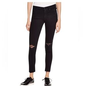 MOTHER The Looker Ankle Fray Jeans – Guilty as Sin - Size 25